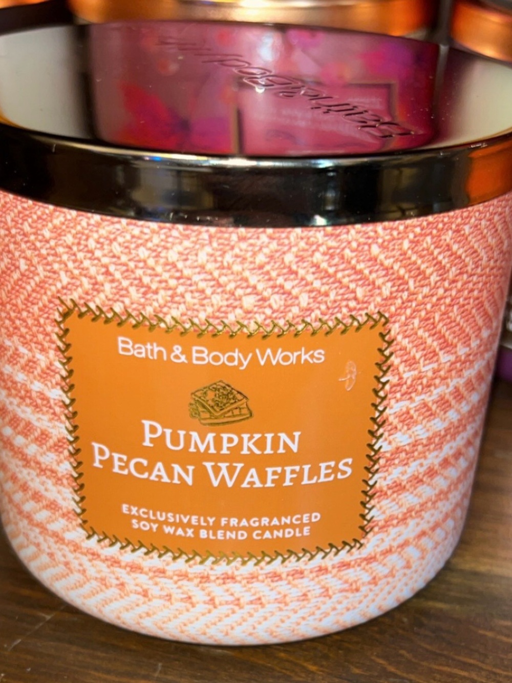 Bath & Body Works Pumpkin Pecan Waffles Candle